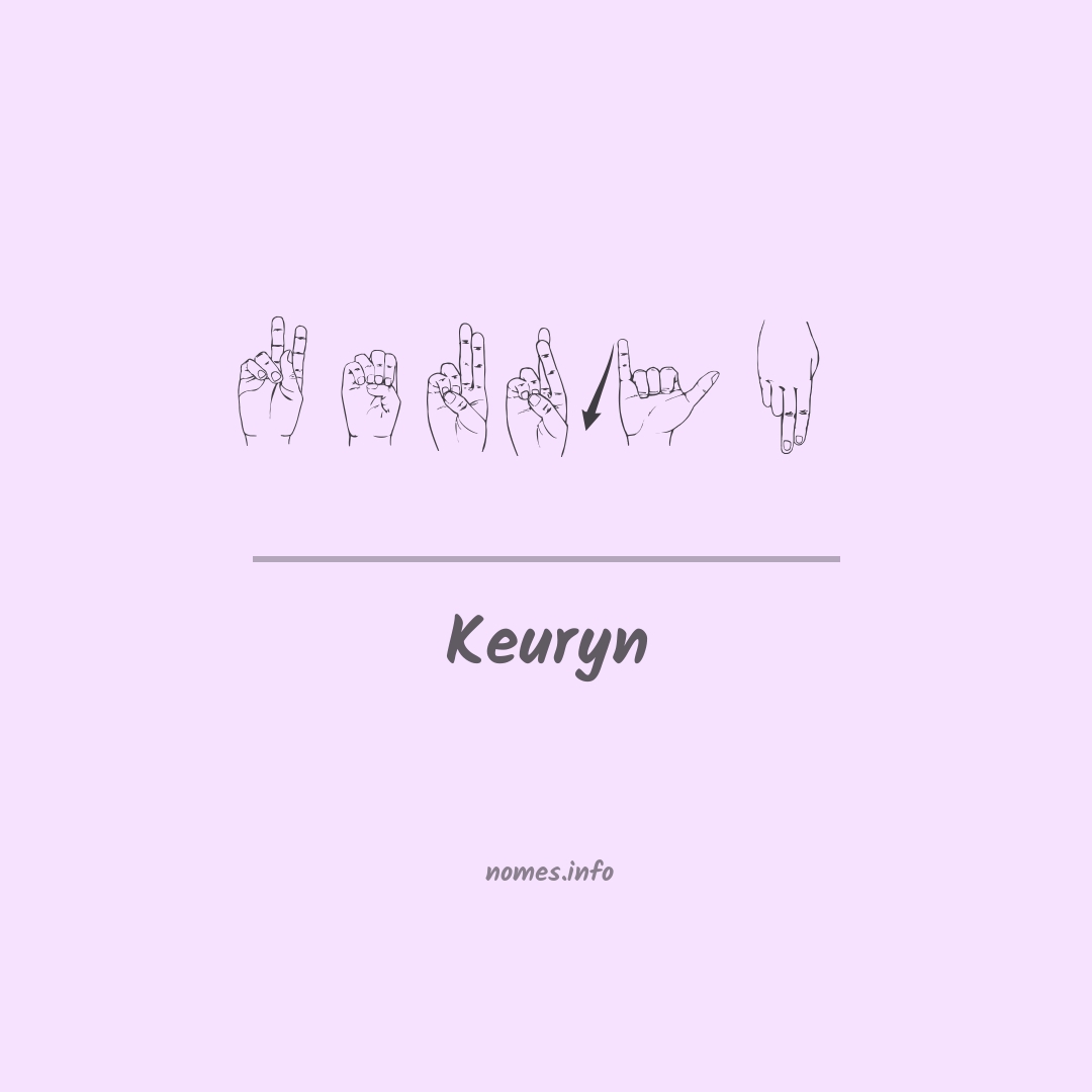 Keuryn em Libras