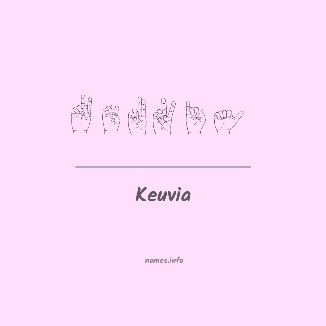 Keuvia em Libras