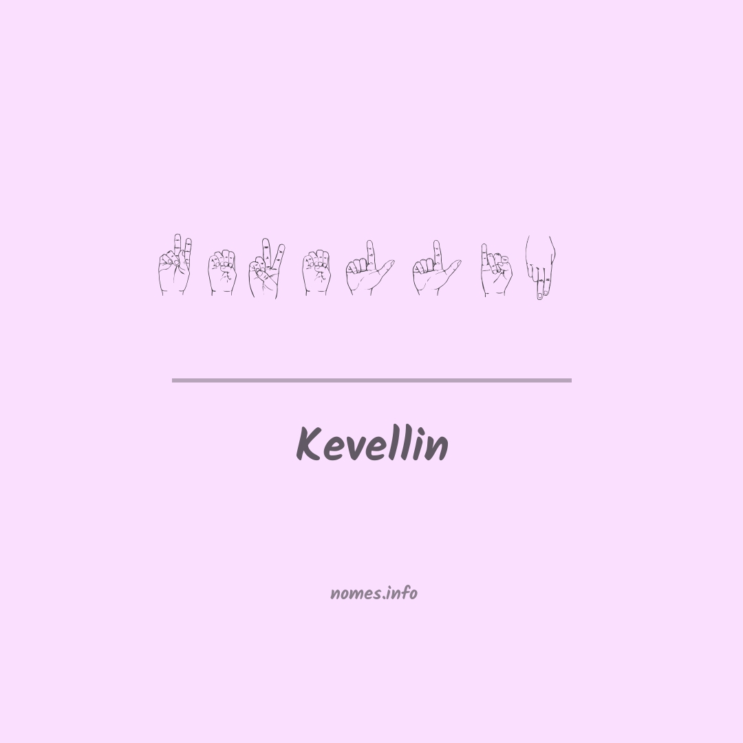 Kevellin em Libras