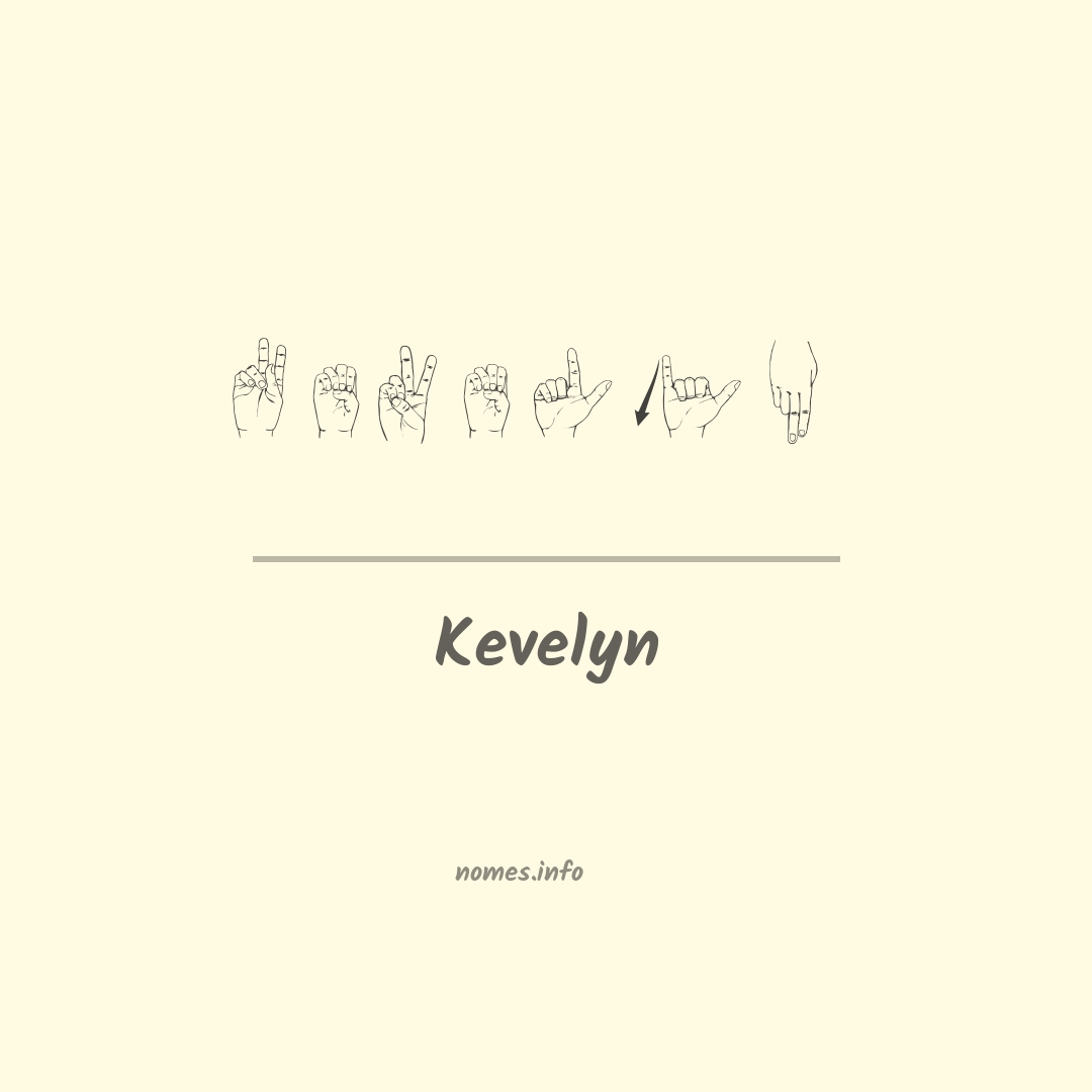 Kevelyn em Libras