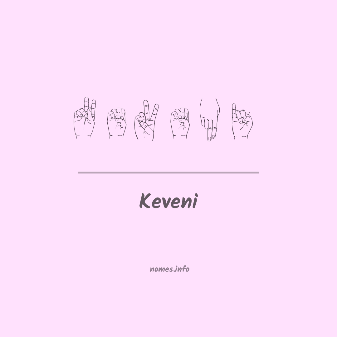 Keveni em Libras