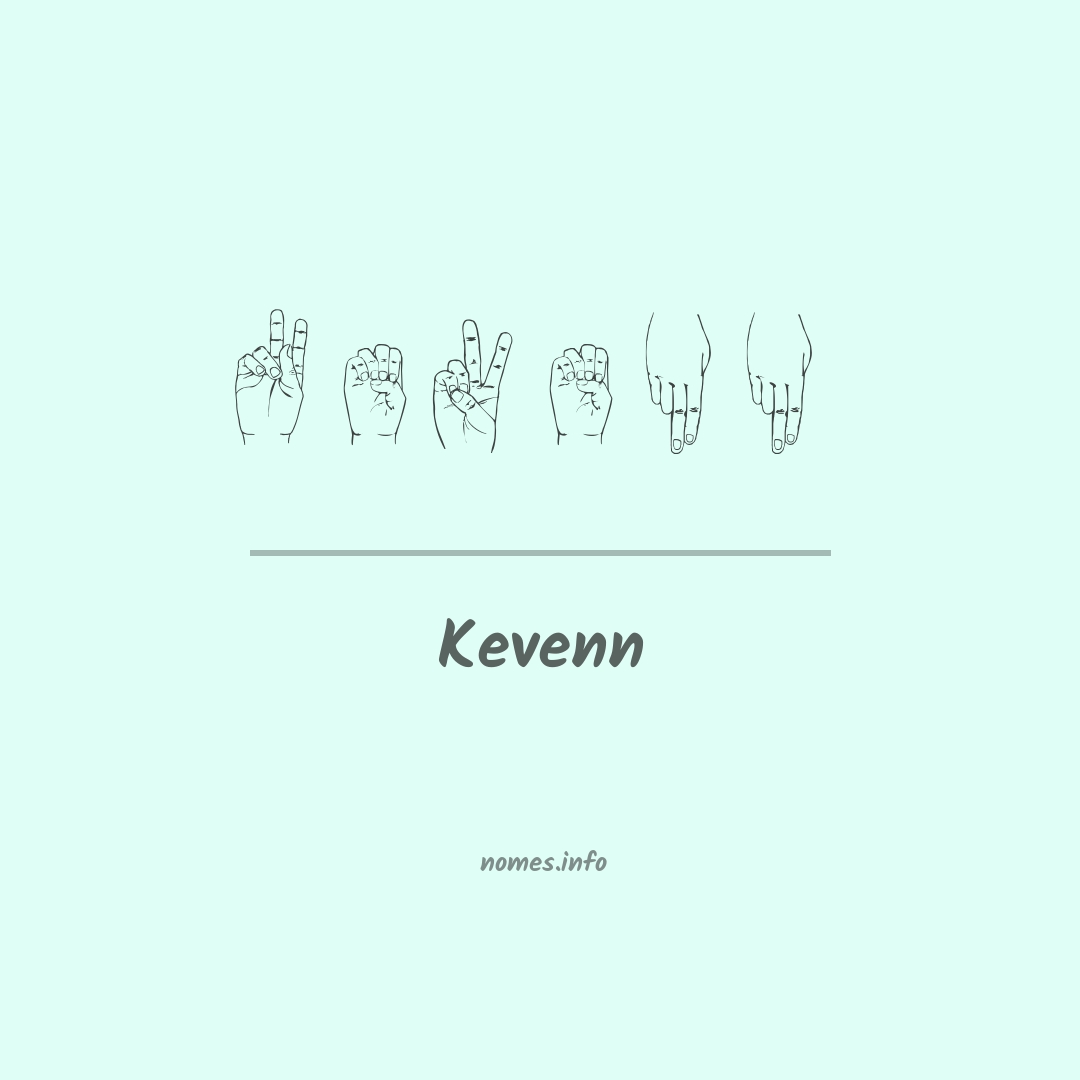 Kevenn em Libras