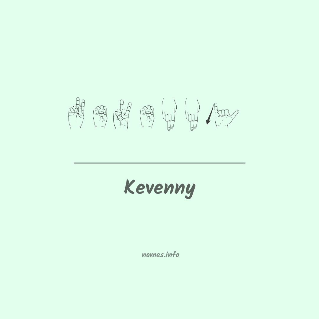Kevenny em Libras