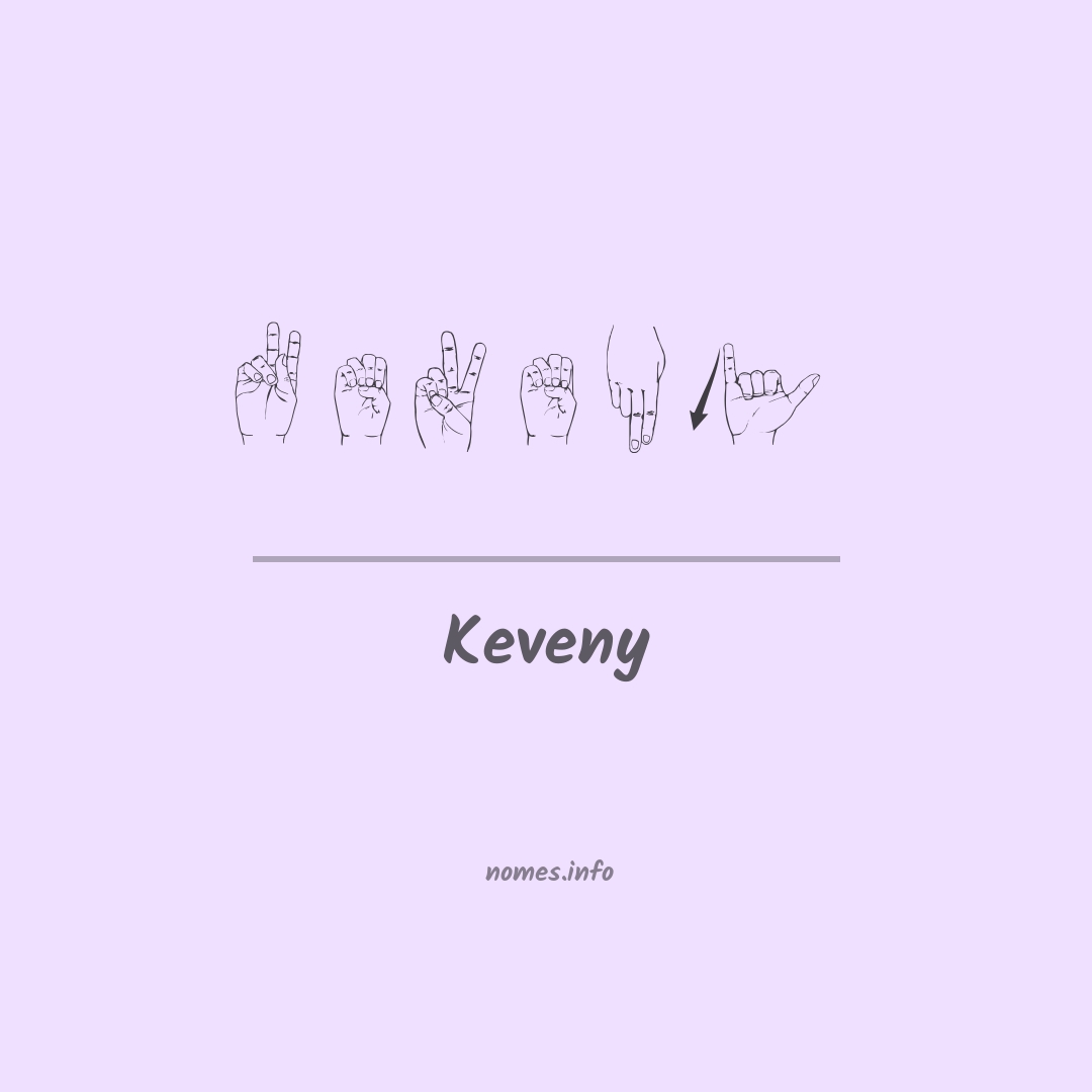Keveny em Libras