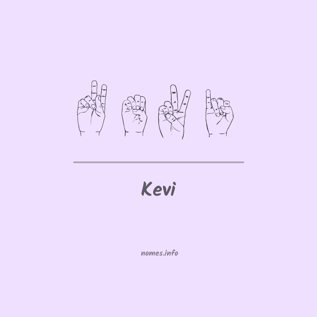 Kevi em Libras