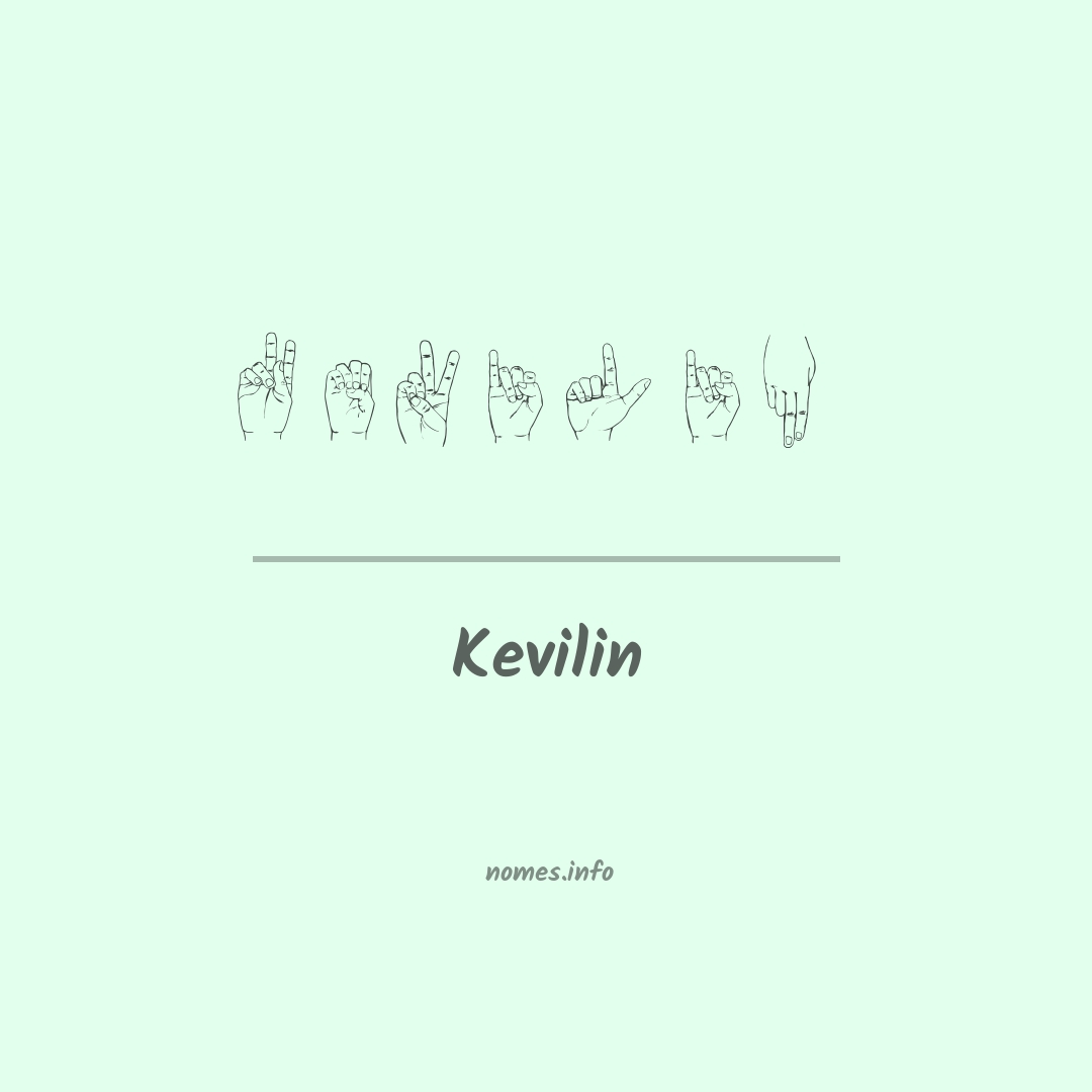 Kevilin em Libras