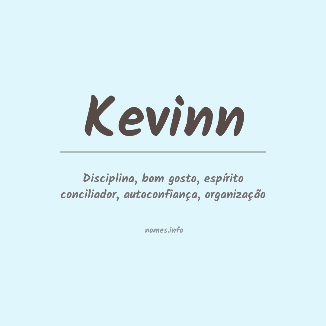 Significado do nome Kevinn
