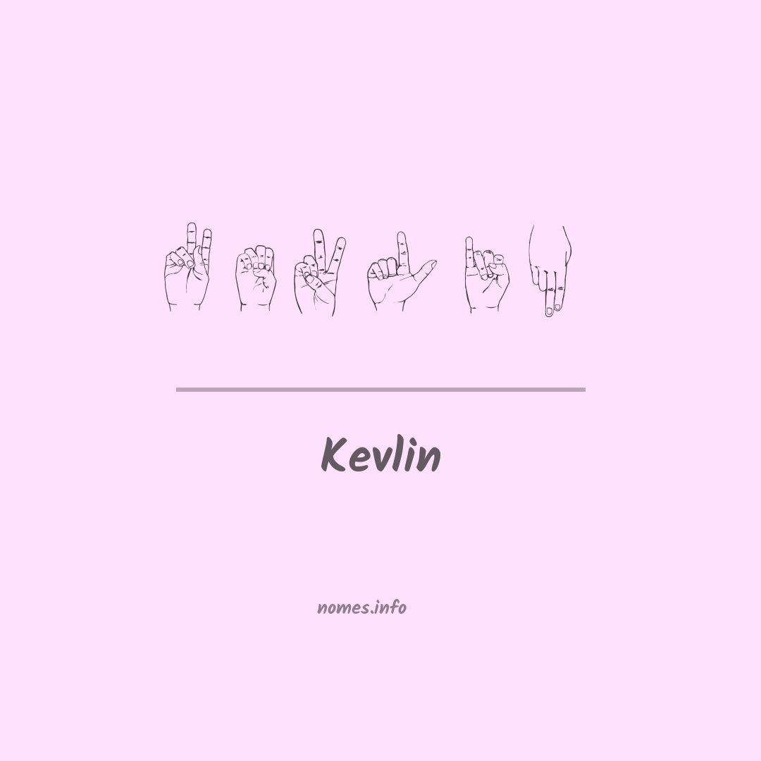 Kevlin em Libras