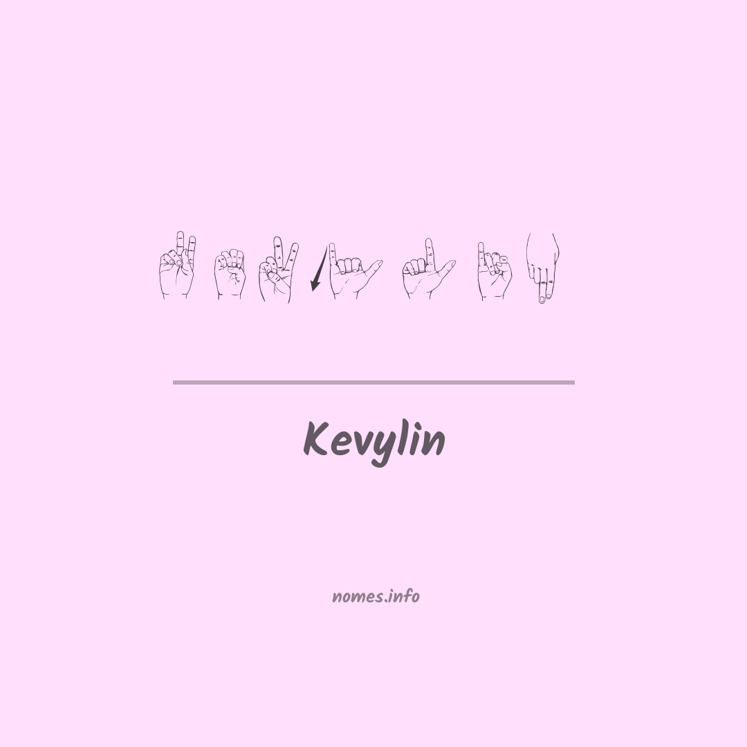 Kevylin em Libras