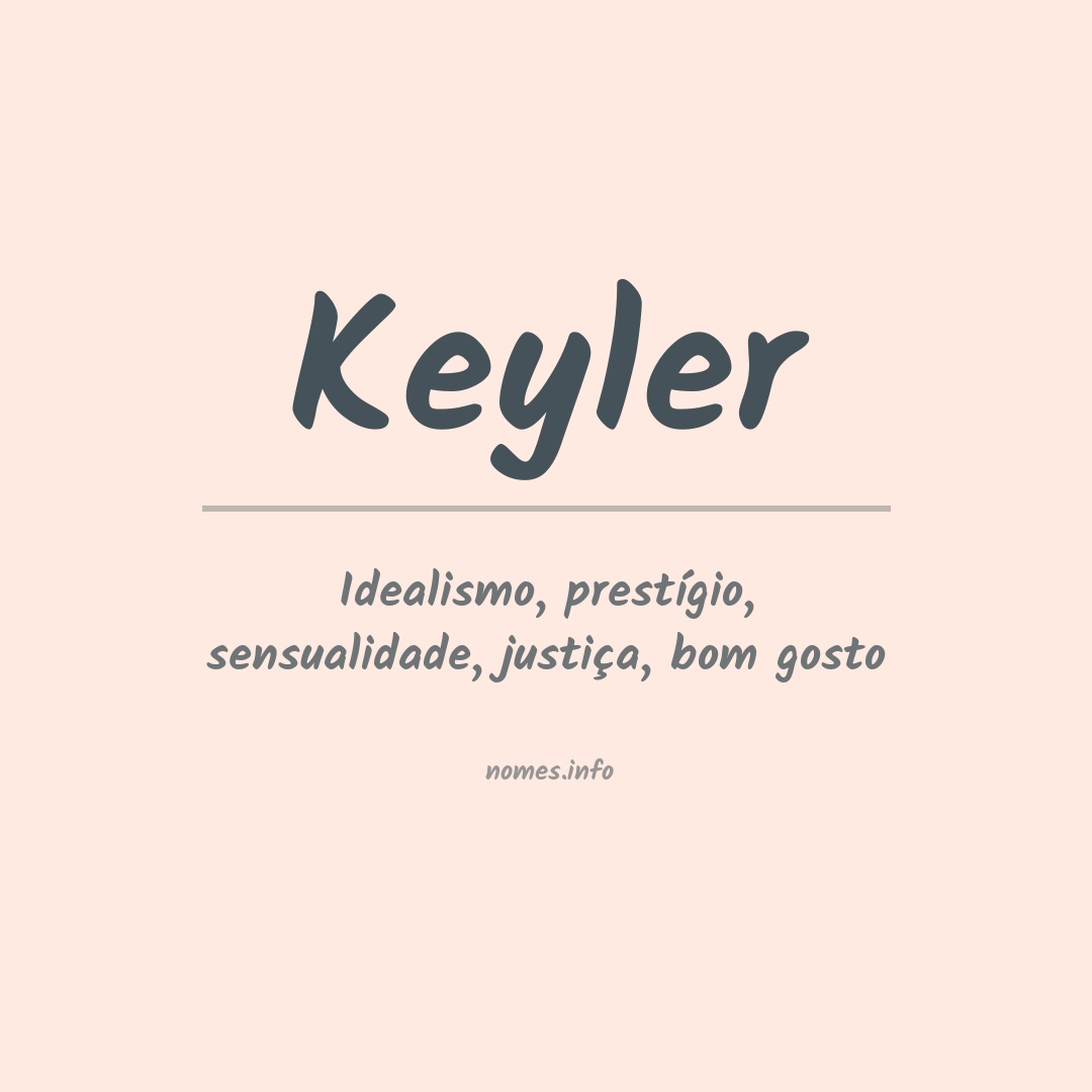 Significado do nome Keyler
