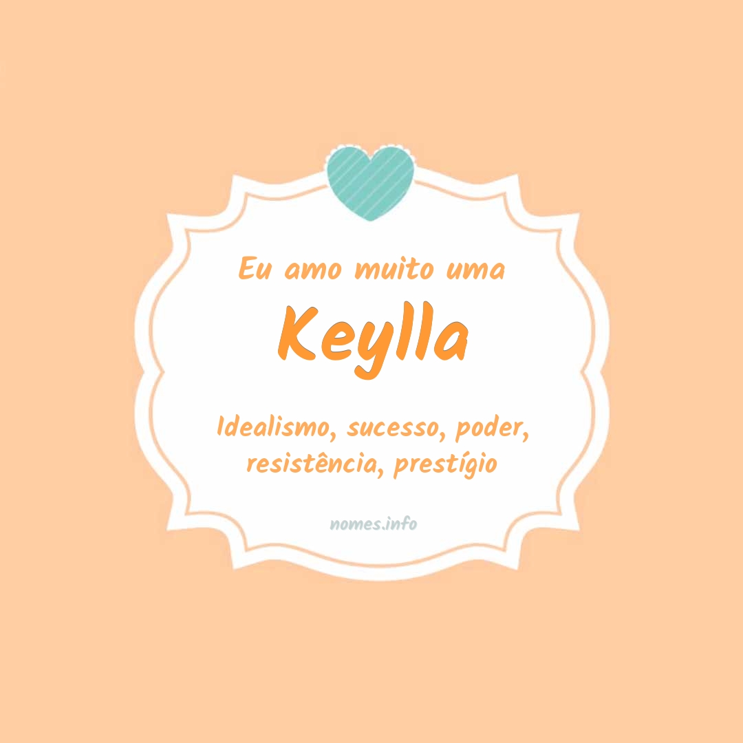 Eu amo muito Keylla