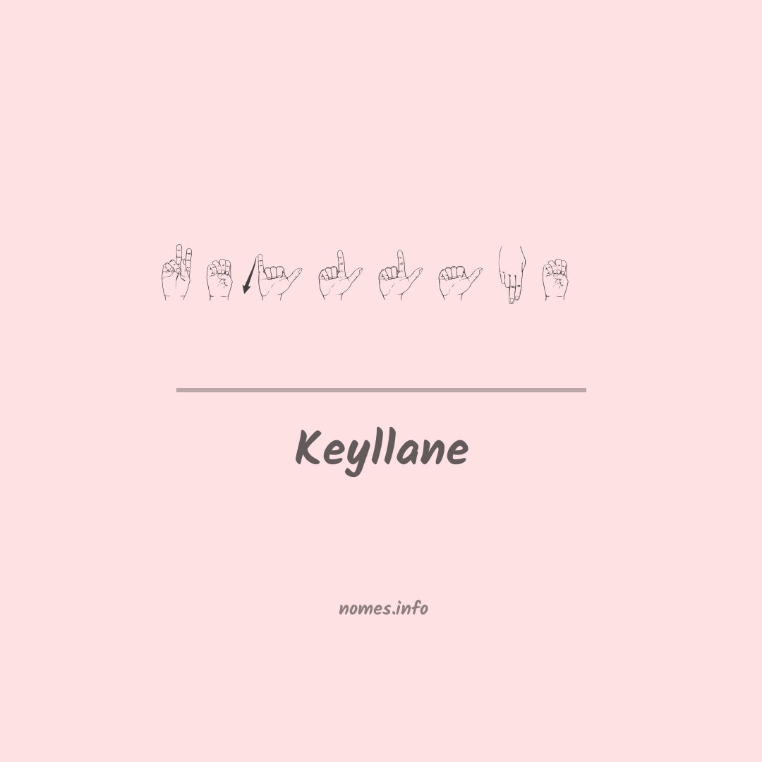 Keyllane em Libras