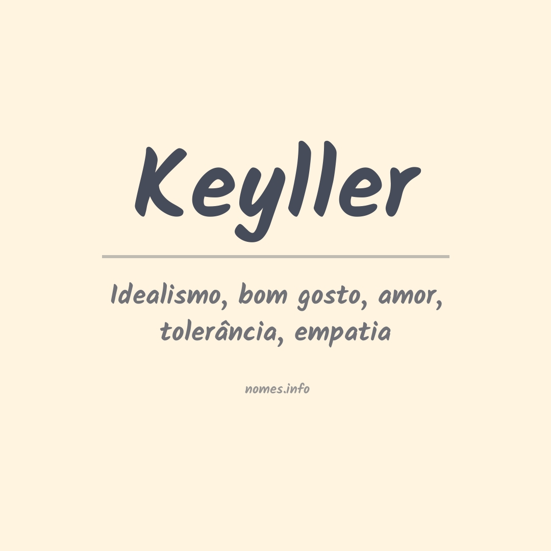 Significado do nome Keyller