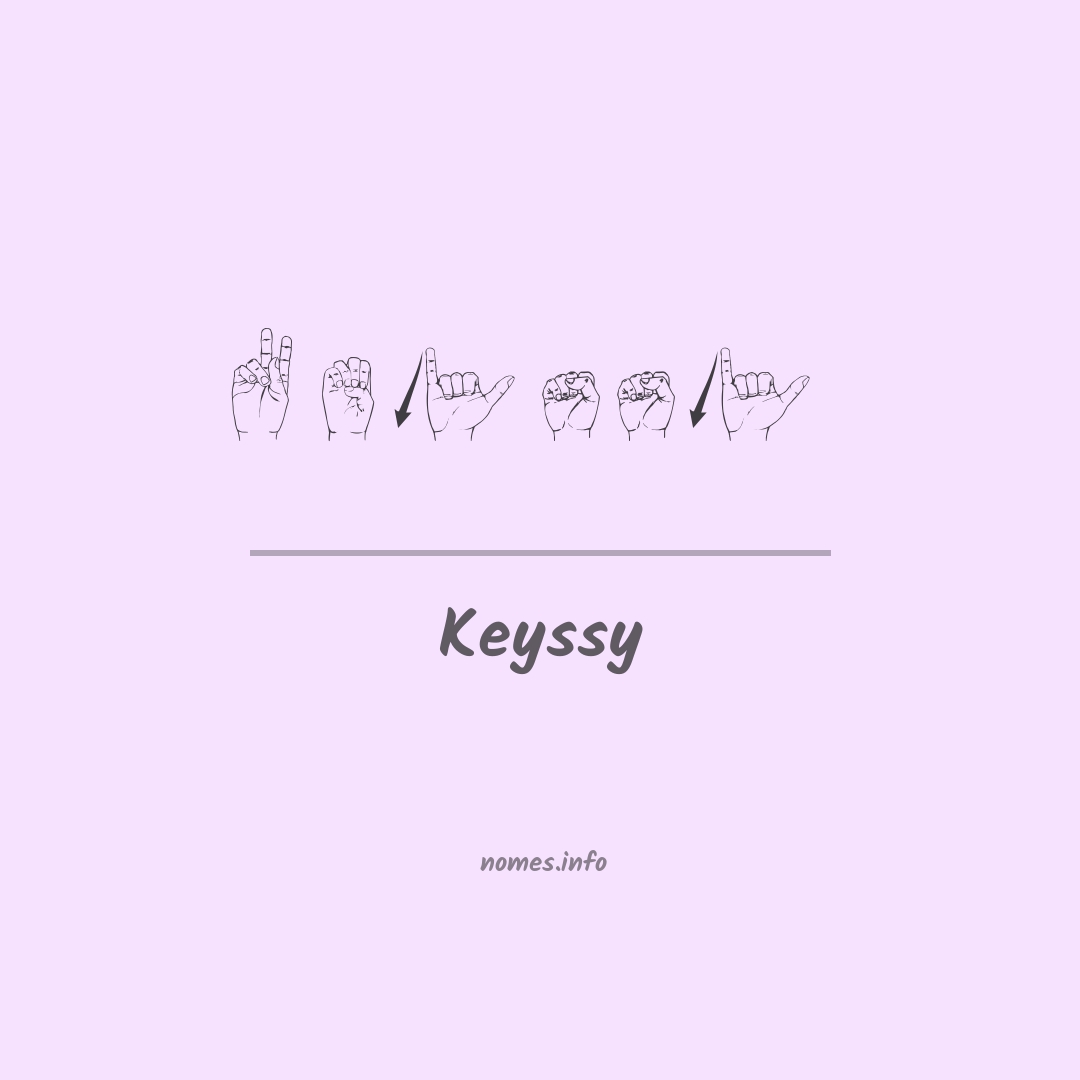 Keyssy em Libras