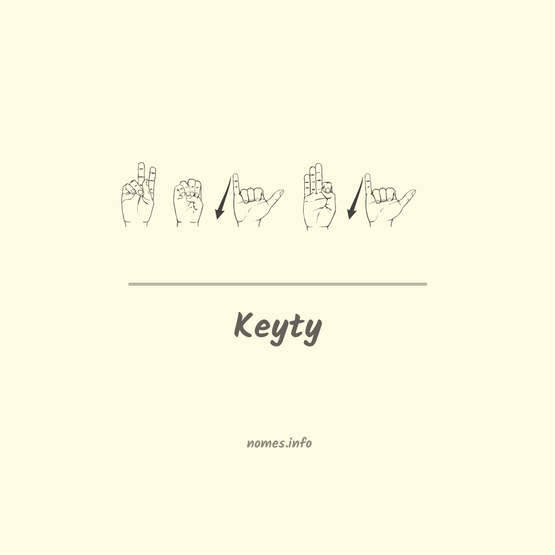 Keyty em Libras