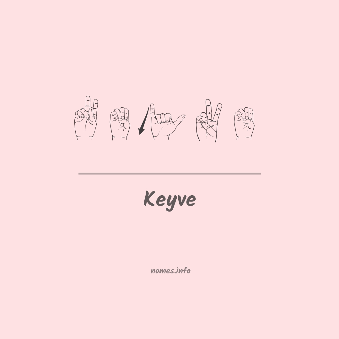 Keyve em Libras