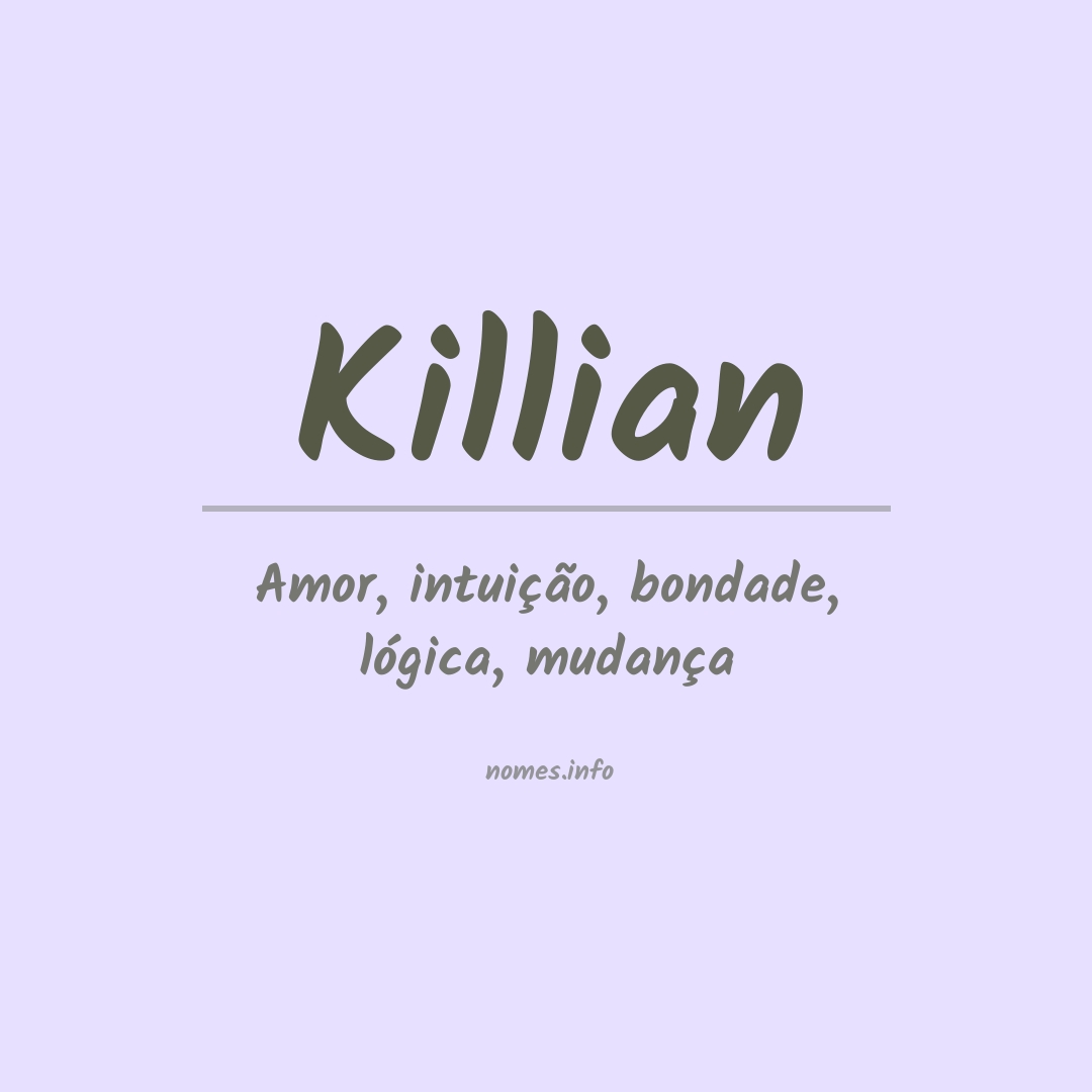 Significado do nome Killian
