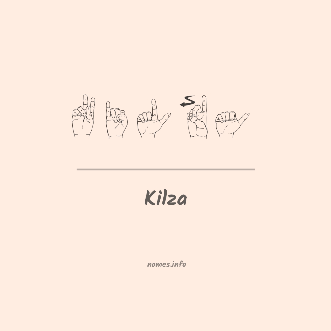 Kilza em Libras