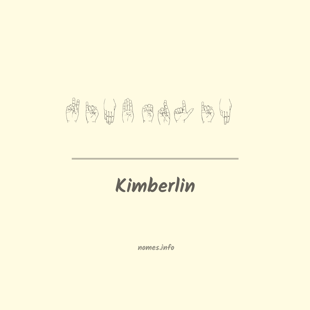 Kimberlin em Libras