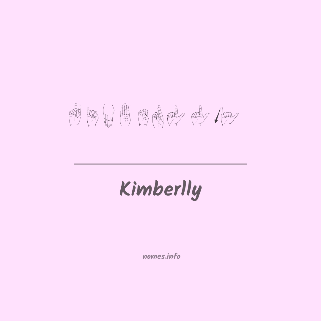 Kimberlly em Libras