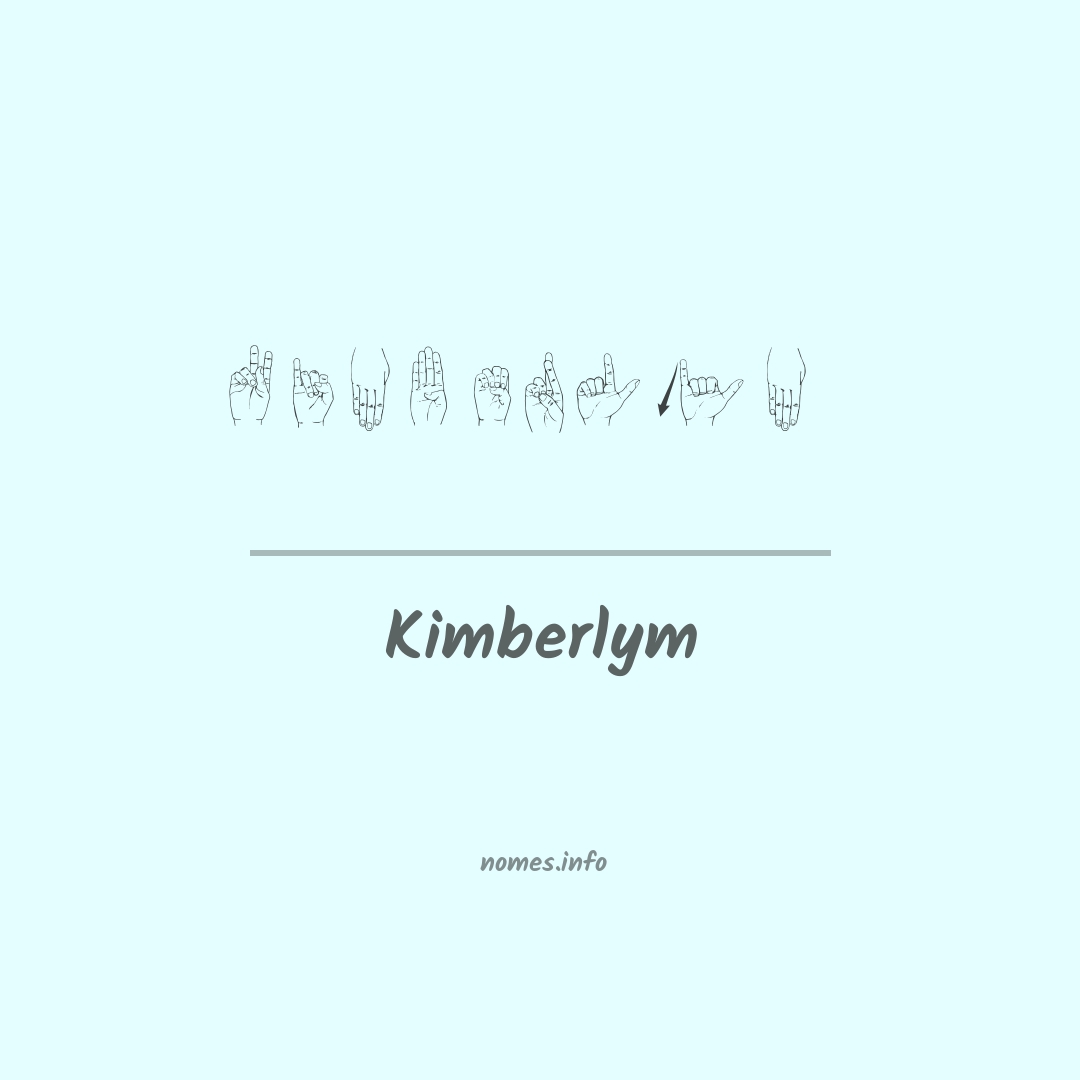 Kimberlym em Libras