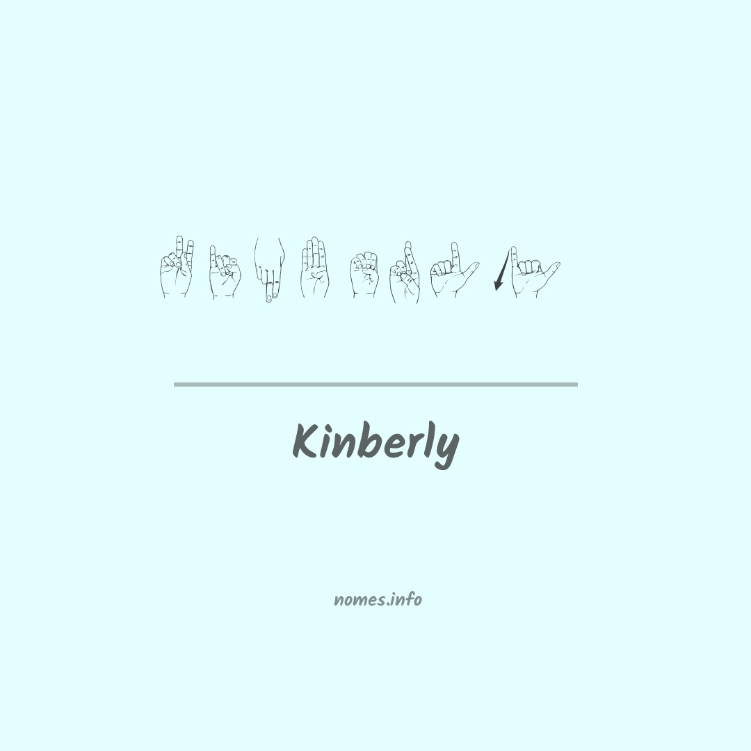 Kinberly em Libras
