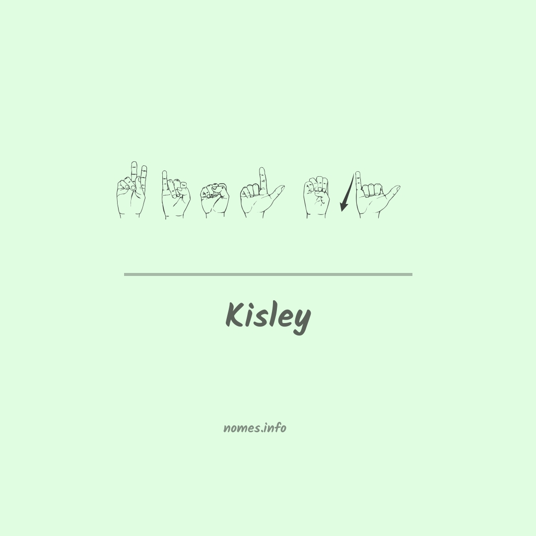 Kisley em Libras