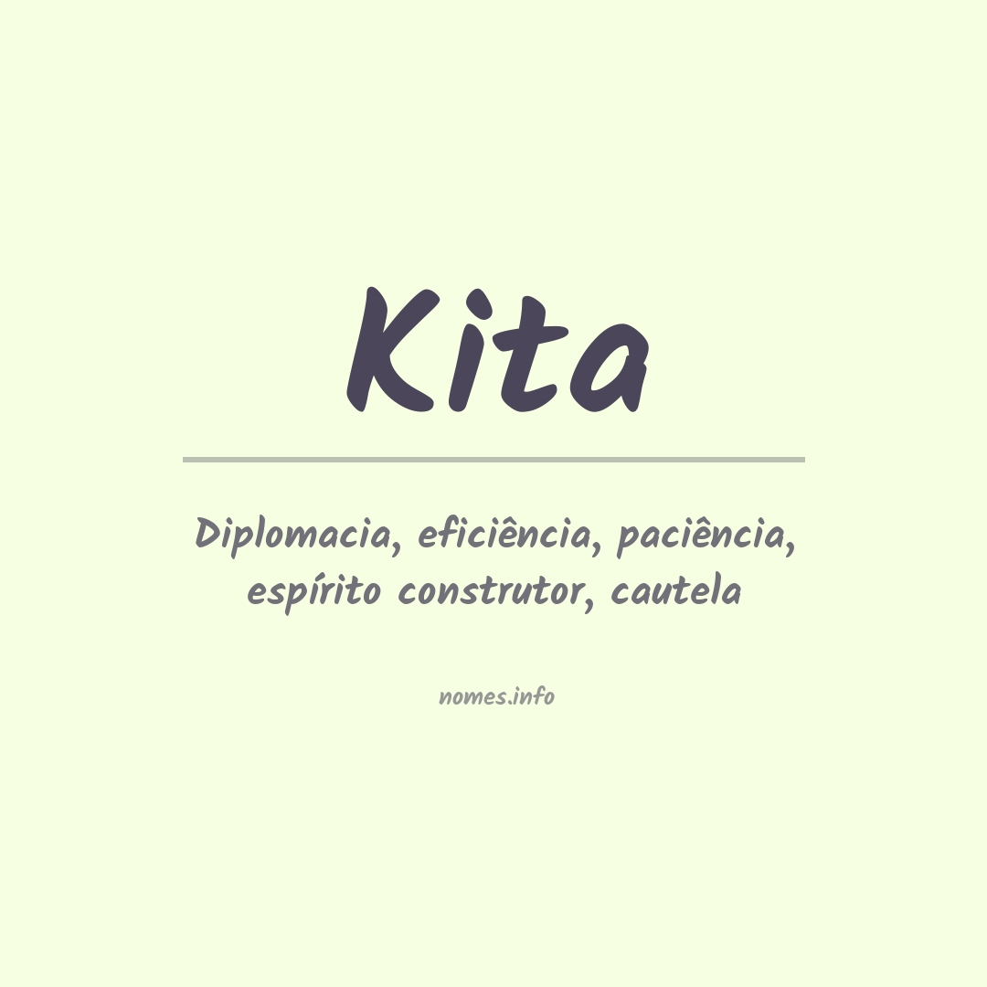 Significado do nome Kita