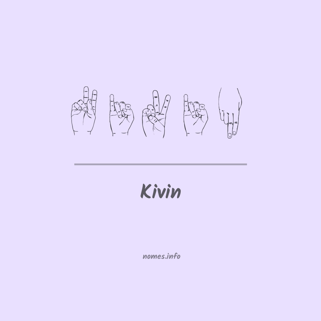 Kivin em Libras