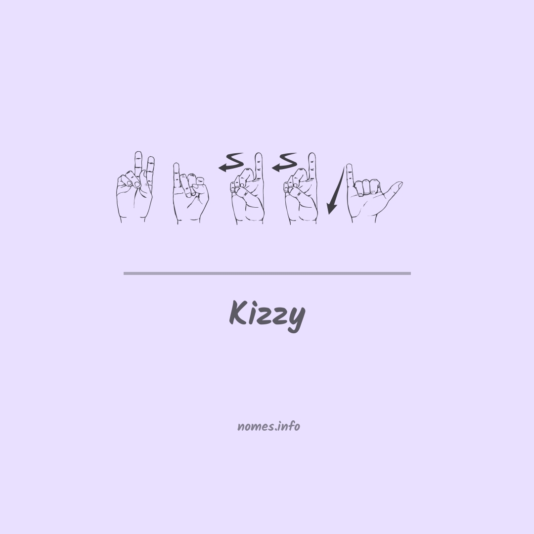 Kizzy em Libras