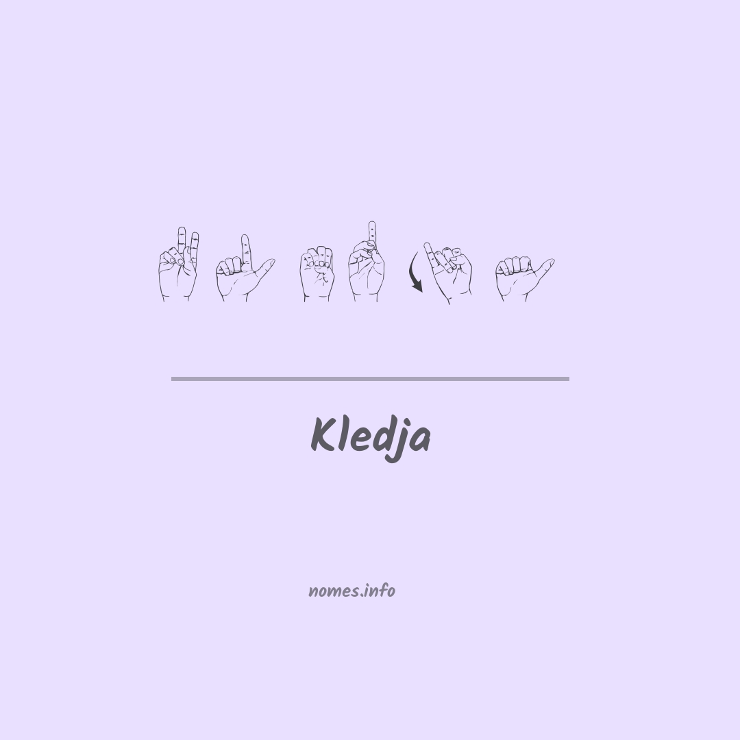 Kledja em Libras