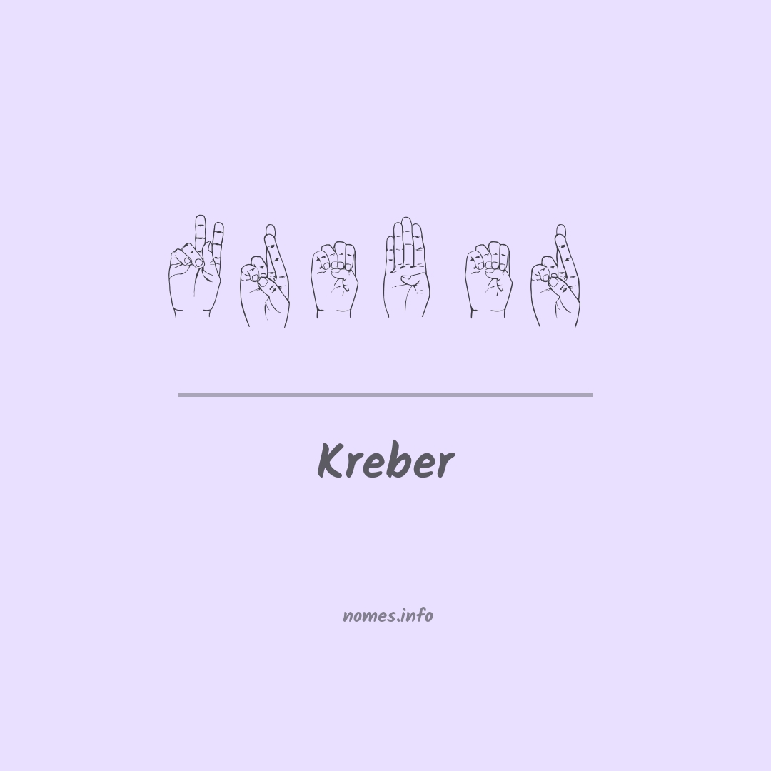 Kreber em Libras