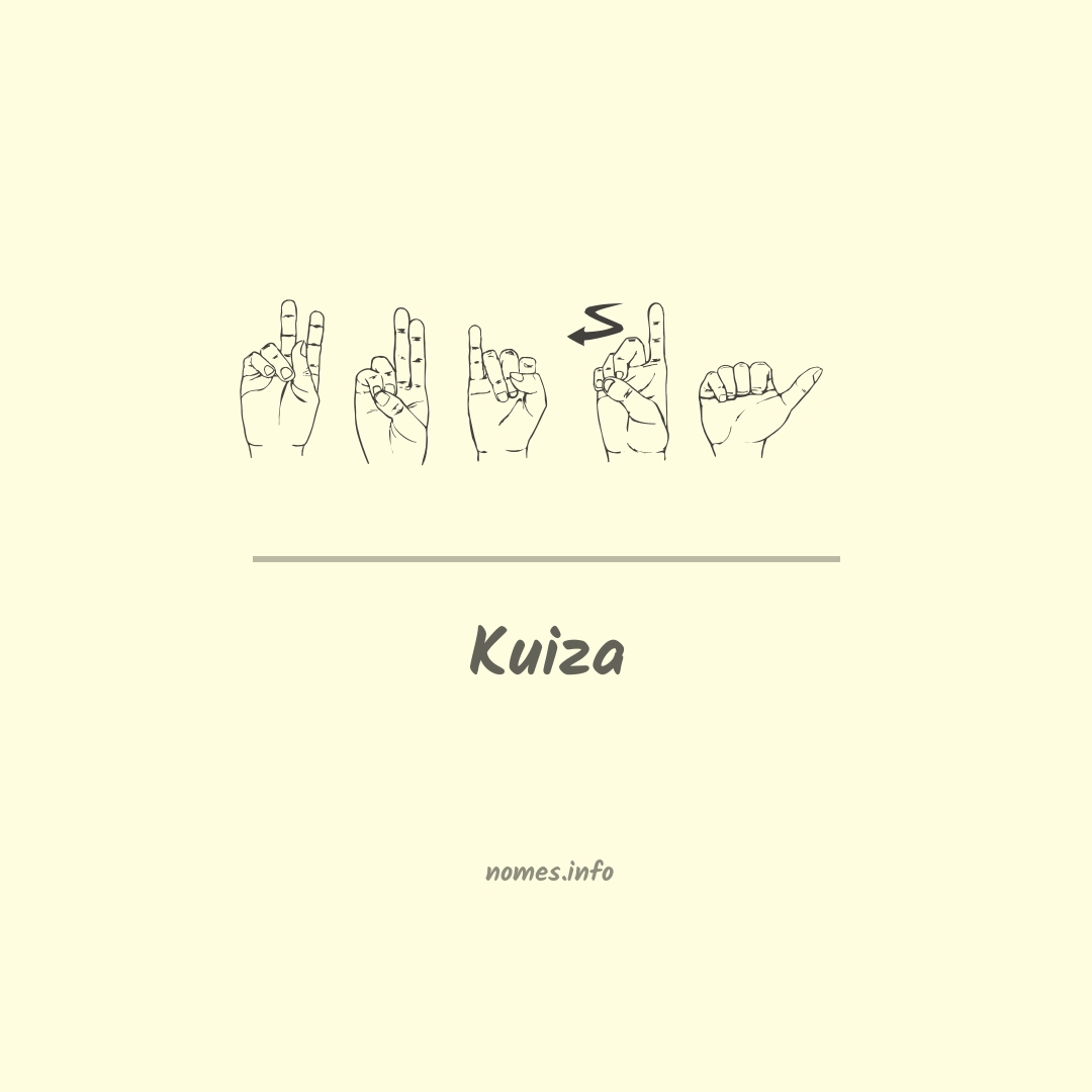 Kuiza em Libras