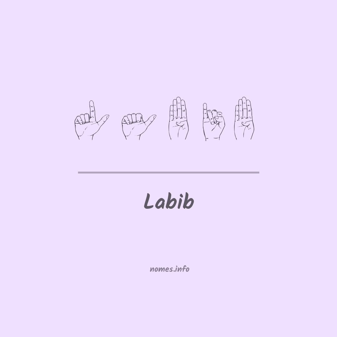 Labib em Libras