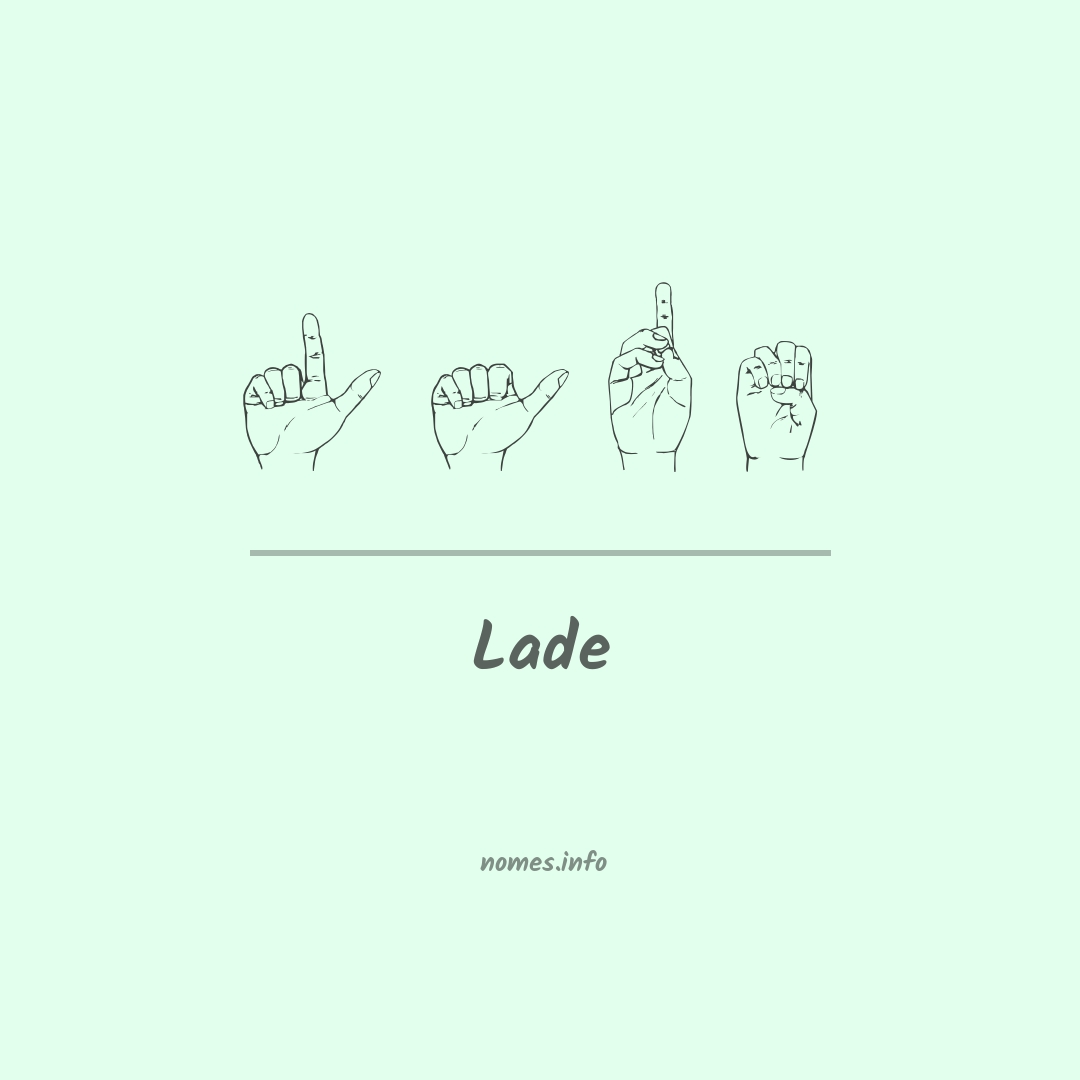 Lade em Libras Lade em Libras