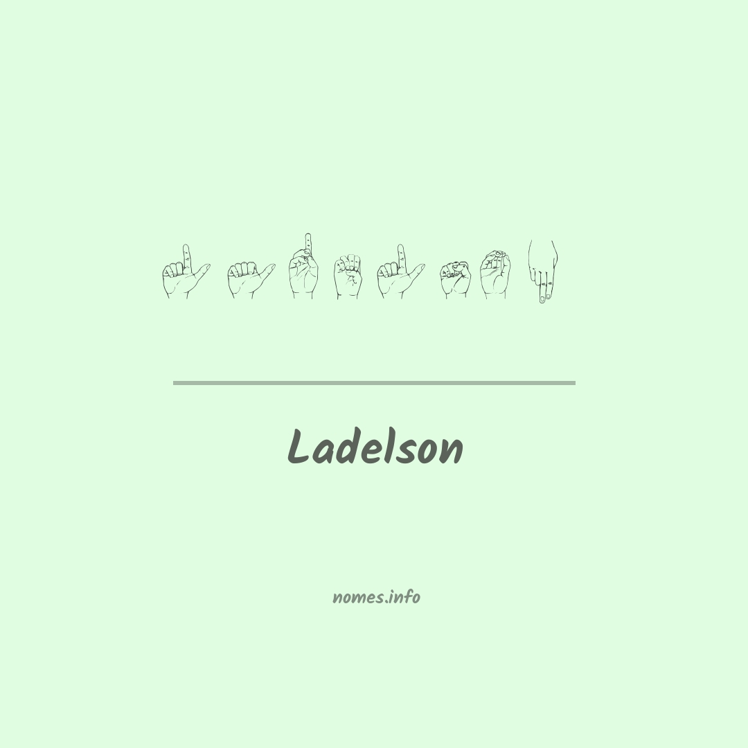 Ladelson em Libras