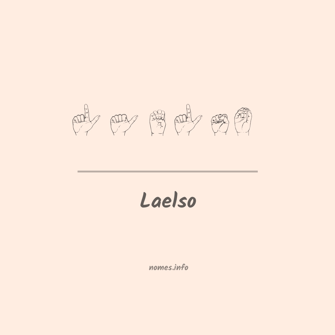 Laelso em Libras
