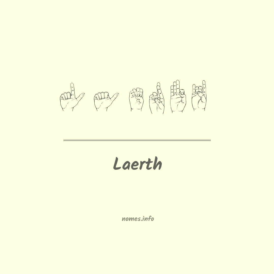 Laerth em Libras