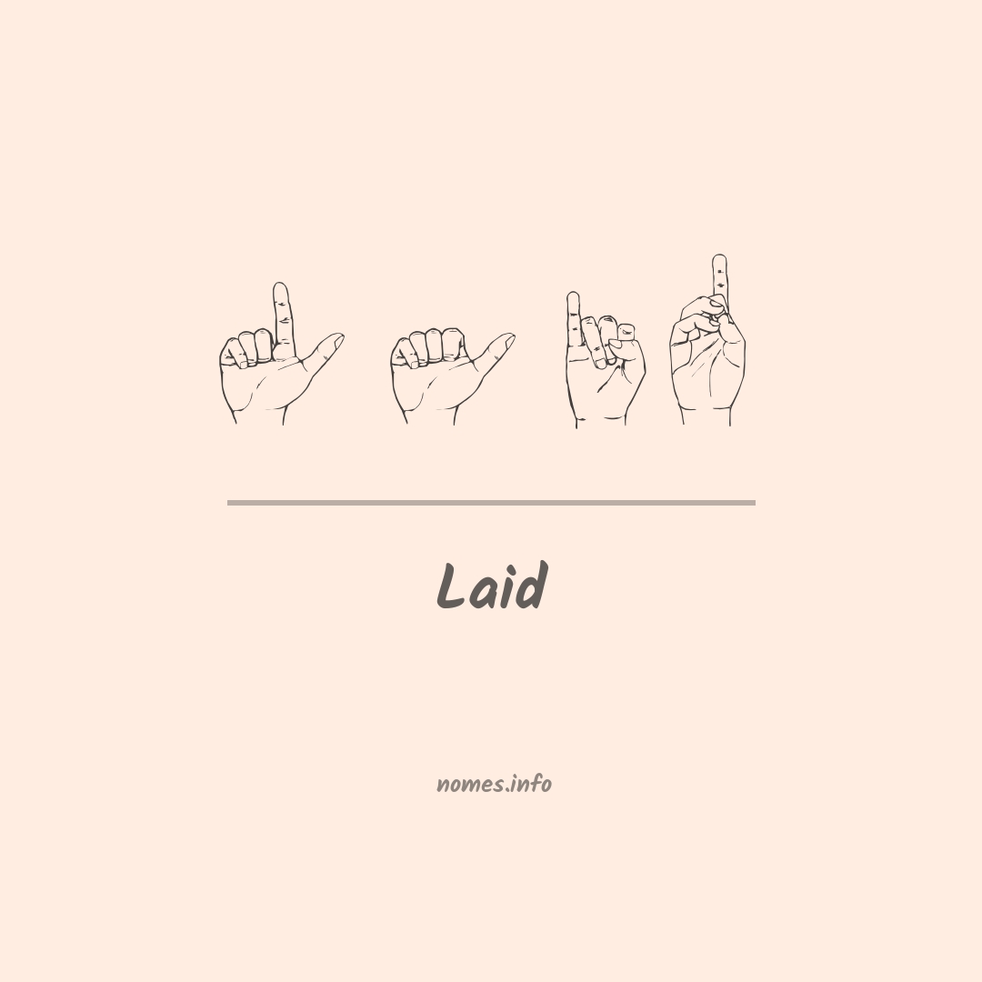 Laid em Libras