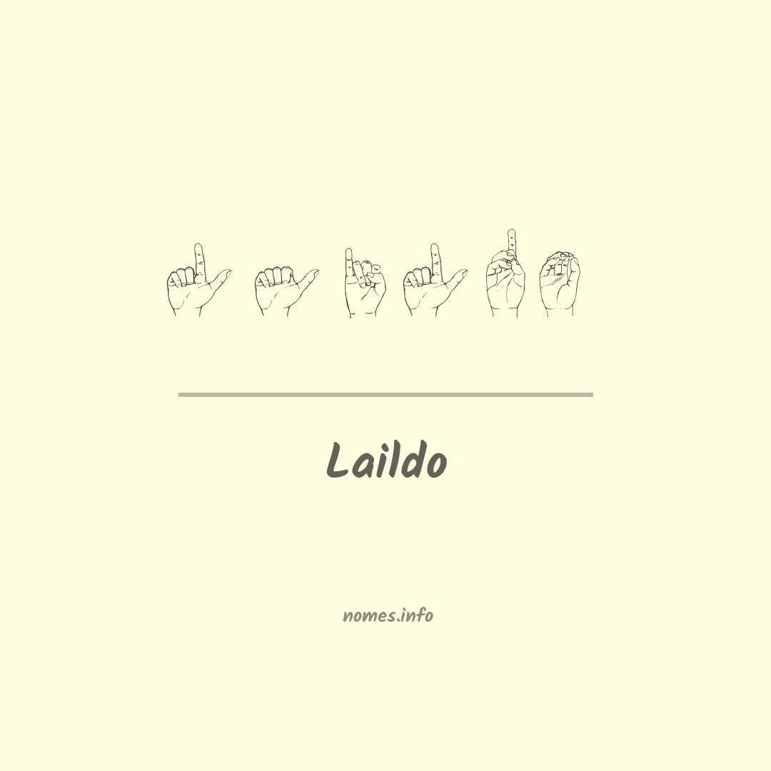 Laildo em Libras