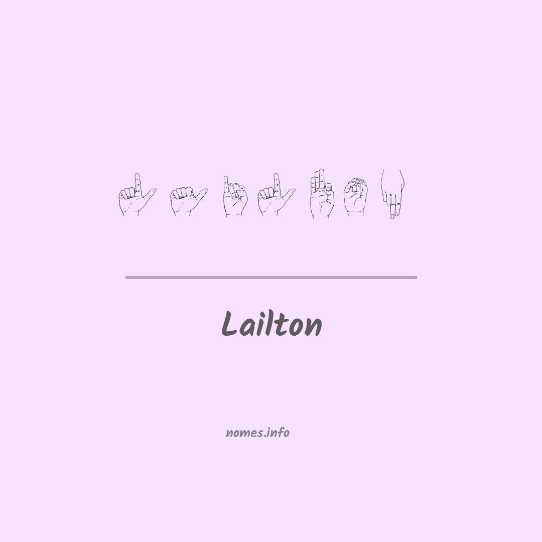 Lailton em Libras