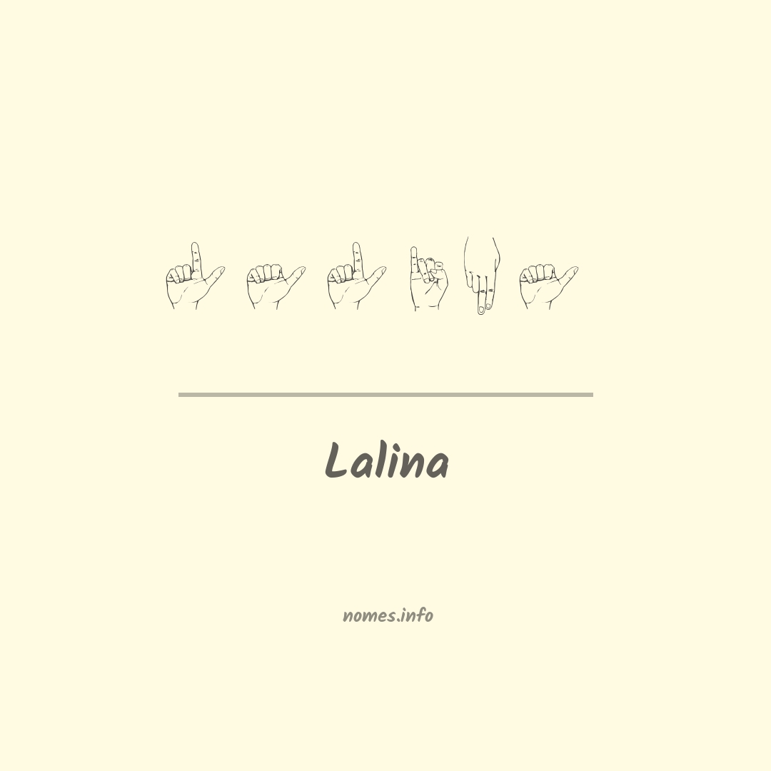 Lalina em Libras