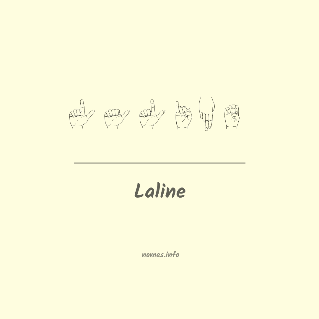 Laline em Libras