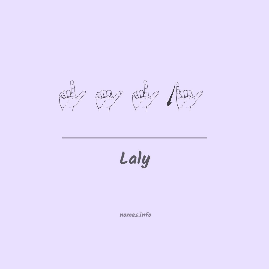 Laly em Libras