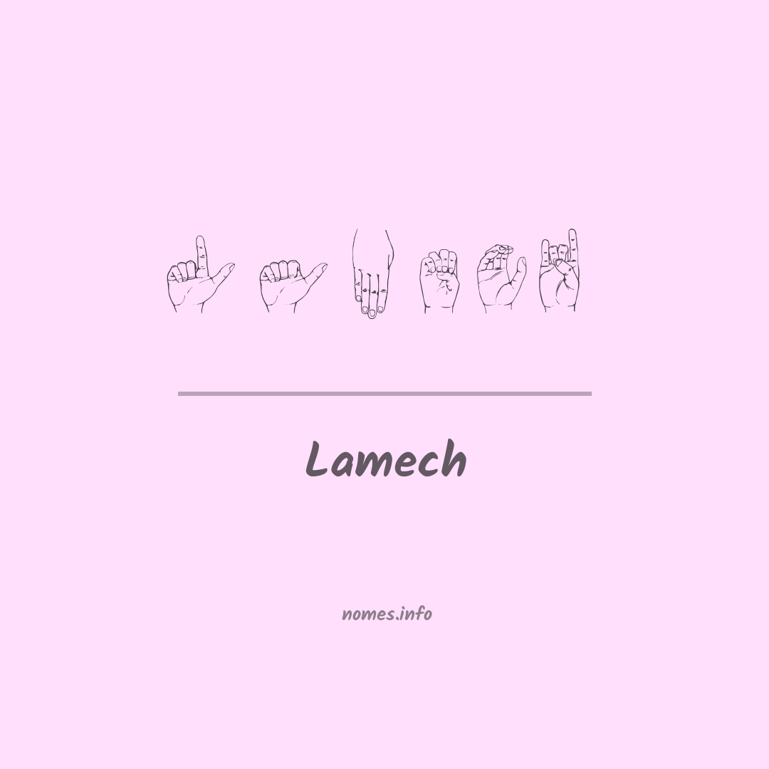 Lamech em Libras