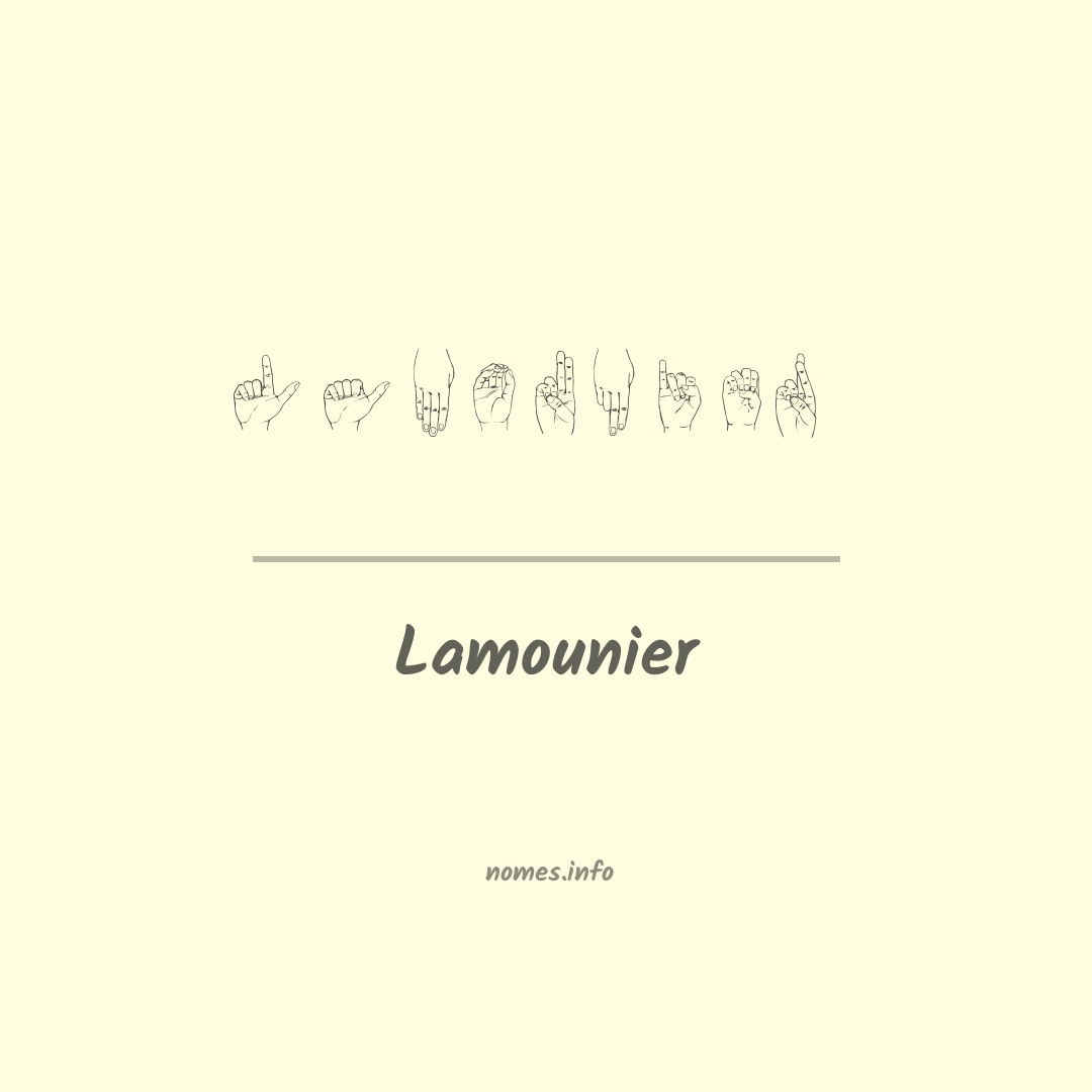 Lamounier em Libras