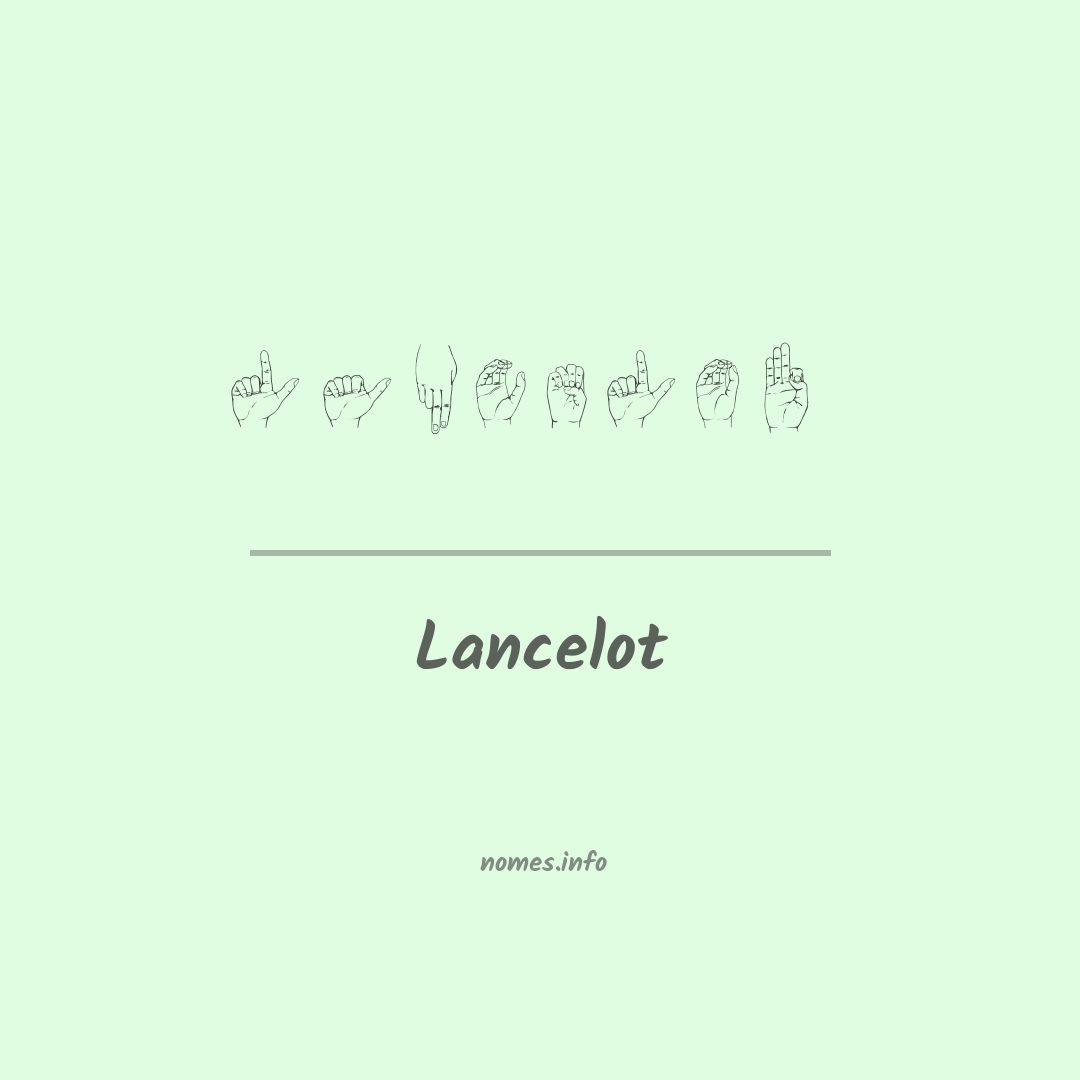 Lancelot em Libras