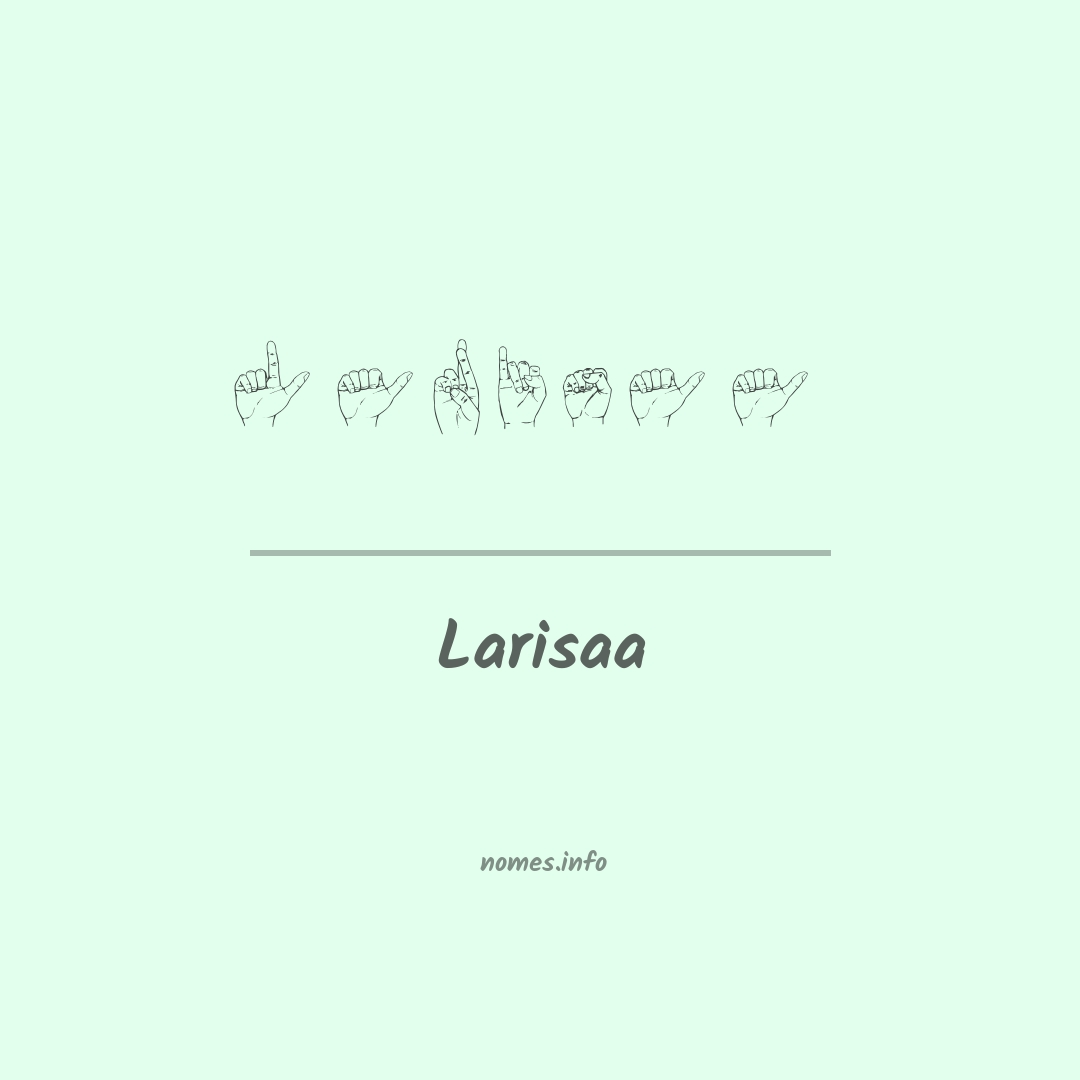Larisaa em Libras