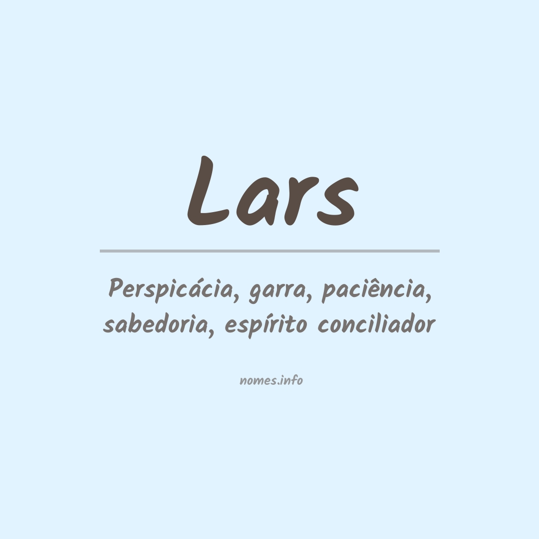 Significado do nome Lars