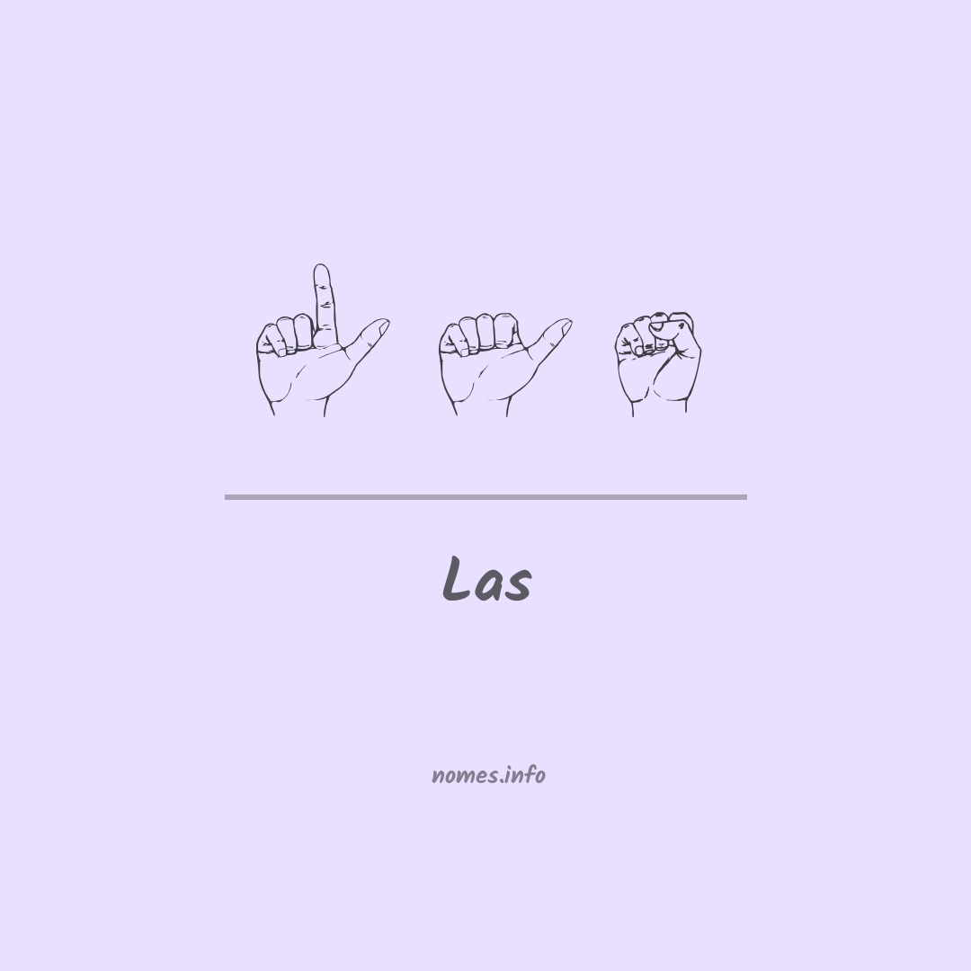 Las em Libras
